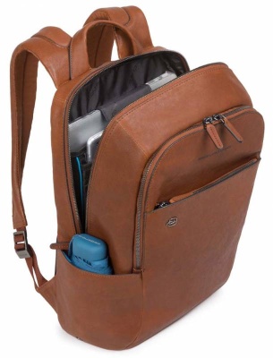 Рюкзак унисекс Piquadro Black Square CA3214B3/CU светло-коричневый натур.кожа