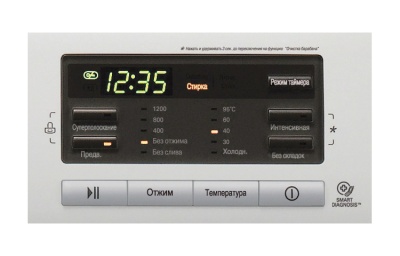 Стиральная машина LG F1296TD4 класс: A загр.фронтальная макс.:8кг серебристый