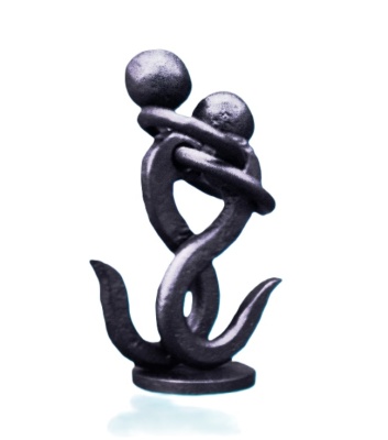 Сувенир Обуховского завода Композиция Объятия