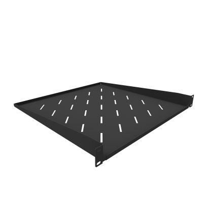 Полка консольная для шкафов глубиной 800мм, (глубина полки 450мм) распределенная нагрузка, 20кг, Цвет-черный (SNR-SHELF-08045-20BC)