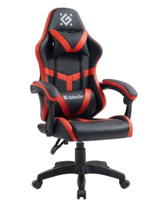 Игровое кресло SYNERGY BLACK/RED 64029 DEFENDER