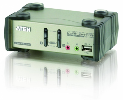 Переключатель электронный ATEN 2-Port PS/2-USB VGA/Audio KVMP™ Switch with OSD (CS1732B-AT-G)