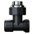 Узел нижнего подключения Royal Thermo Design угловой 1/2"х3/4" EK (черный) Узел нижнего подключения Royal Thermo Design угловой 1/2"х3/4" EK (черный)
