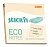 Блок самоклеящийся бумажный Stick`n ECO 21745 76x76мм 100лист. 60г/м2 пастель желтый