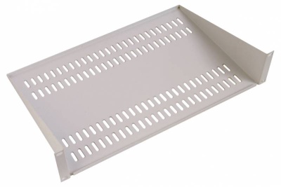 Полка стационарная ЦМО МС-30 2U нагр.:15кг. 19" 300мм серый (упак.:1шт)