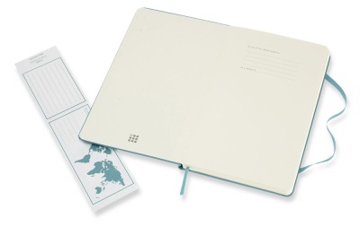 Блокнот Moleskine CLASSIC QP060B35 Large 130х210мм 240стр. линейка твердая обложка голубой