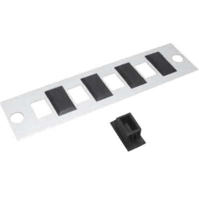 Пластиковые заглушки для квадратных отверстий в оптических кроссах SNR-PLUG-SC (100шт)