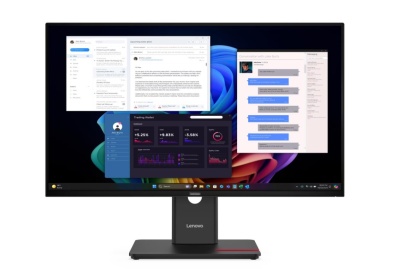 Монитор Lenovo 27" T27UD-40, 16:9, IPS, UHD, 4ms, 350cd, 60Hz, HDMI, DP, USB, USB-C, HAS