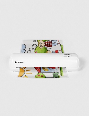 ГЕЛЕОС Ламинатор  ЛМ A3 Мини,  А3, 2х150 (пленка 75-150мкм), 320 мм/мин, 2 вала, пласт. корпус, мах толщина 0,6мм, разжим валов