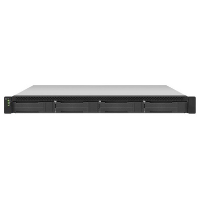 Система хранения данных EonStor GSe Pro 1000 1U/4bay,Single controller  4x1G iSCSI, 2xUSB 3.0, 2x USB 2.0, 1x4GB, 2x(PSU+FAN Module), 4x drive trays (only supports SATA drives) and 1xRackmount kit (GSe Pro 1004RP-C) (GSEP100400RPC-8U52)
