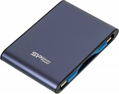 Жесткий диск Silicon Power USB 3.0 2Tb SP020TBPHDA80S3B A80 Armor 2.5" синий