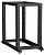 ITK LINEA F Стойка 2-рамная 42U 600х600-1000мм черная ITK LF05-42U61-2GM