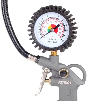 Пистолет для накачки шин Patriot GN 60D серый
