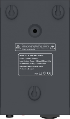 Стабилизатор напряжения Powercom WM-1000VA 800Вт 1000ВА графитовый