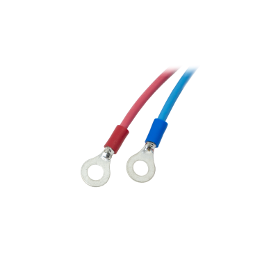 Кабельный набор для подключения аккумуляторов, красный, синий, 1м, с наконечниками RV2-6
