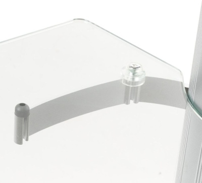 Подставка для телевизора Arm Media PT-STAND-15 серебристый 26"-55" макс.120кг напольный наклон