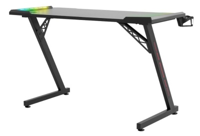 Стол GAMING IDOL RGB BLACK 64333 DEFENDER