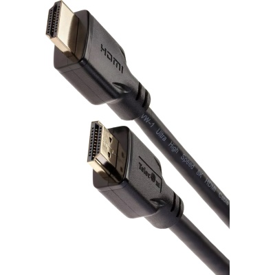 Кабель HDMI 19M/M,ver. 2.1, 8K@60 Hz 3m Telecom <TCG255-3M> VCOM Кабель Telecom HDMI (m)/HDMI (m) - 3 м (TCG255-3M)