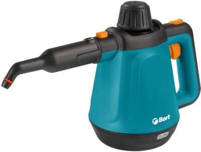 Пароочиститель ручной Bort BDR-2800-RR 1300Вт бирюзовый/черный