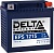 Стартерный мото аккумулятор Delta EPS 1215 12В/15Ач, клемма Болт + гайка Ø 6 мм (149х87х144мм (144мм); 4,6кг; Срок служб