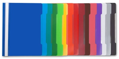 Папка-скоросшиватель Бюрократ -PS20LETT A4 прозрач.верх.лист пластик салатовый 0.12/0.16