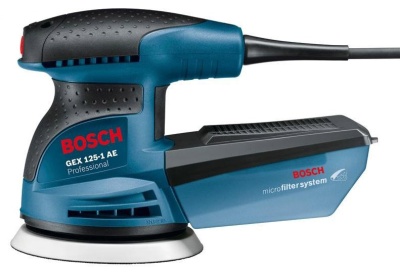 Эксцентриковая шлифовальная машина Bosch GEX 125-1 AE 250Вт