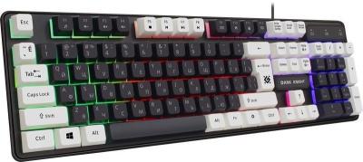 Клавиатура DARK KNIGHT GK-077 RU WH/BL 45078 DEFENDER