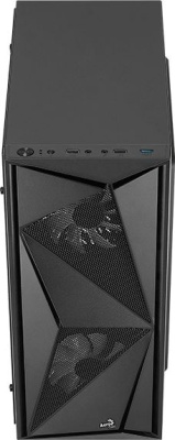 Корпус Aerocool Glider Cosmo-G-BK-v1 черный без БП ATX 2x120mm 2xUSB2.0 1xUSB3.0 audio