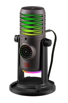 Redragon Игровой стрим микрофон Stellaris GM306 USB,омнидир,подсветка_1