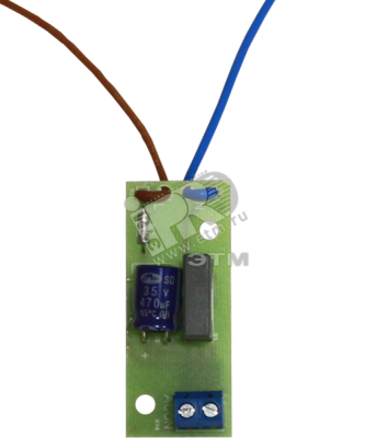 Датчик наличия сети Бастион ДНС-1, выдача сообщения в формате <СУХИЕ КОНТАКТЫ РЕЛЕ>