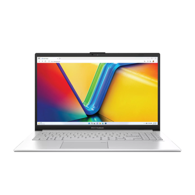 Ноутбук ASUS Vivobook Go 15 E1504FA-BQ5277/15.6"/IPS/AMD Ryzen 5 7520U/16GB/512GB SSD/AMD Radeon Graphics/No OS/серебристый/1.63kg