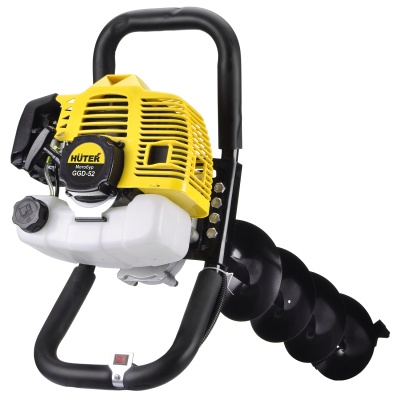 Мотобур Huter GGD-52 2-х такт. 1400Вт 1.9л.с. 52см3 8700об/мин (70/13/1)