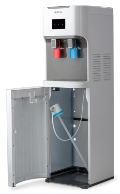 Кулер Hotfrost V115AE напольный электронный белый/серый