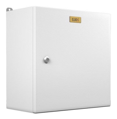 Шкаф электротехнический Elbox EMW-300.200.150-1-IP66 настенный 200мм 150мм несъемн.бок.пан. 50кг серый