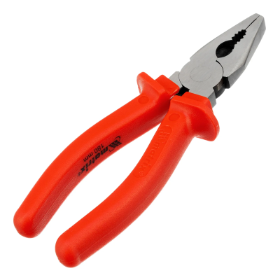 Плоскогубцы Econom, 180 мм, шлифованные, пластмассовые рукоятки