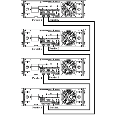 Источник бесперебойного питания on-line, 6000 VA серии MXPL (без АКБ) фаза 3:1