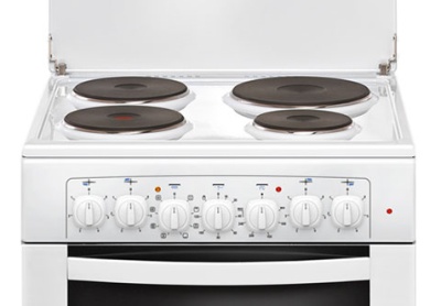 Плита Электрическая Gefest ЭП Н Д 6140-02 белый эмаль (металлическая крышка)