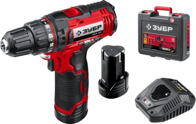 Дрель-шуруповерт Зубр ДШЛ-125-22 аккум. патрон:быстрозажимной