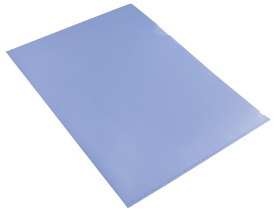 Папка-уголок Бюрократ Pastel EPAST/VIO A4 пластик 0.18мм фиолетовый