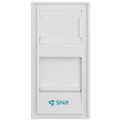 Вставка SNR под модули KeyStone, 1 порт, 45х22,5мм