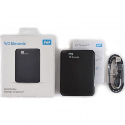 Жесткий диск WD USB 3.0 2Tb WDBU6Y0020BBK-WESN Elements Portable 2.5" черный