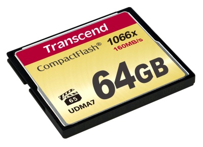Карта памяти Transcend CompactFlash 1000 64GB (TS64GCF1000)