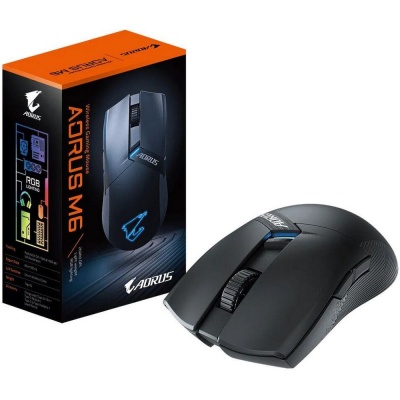 Мышь Gigabyte GM-AORUS M6, USB-C/Wireless