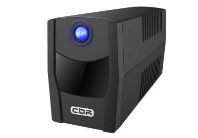 ИБП CBR [QTM-650T-2F-LCUC] Line Interactive  650VA/360W 7Ah12V 2 x Shuko, HID-USB, RJ45/11