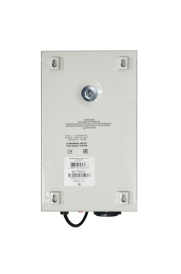 Стабилизатор POWERMAN AVS 1000S, ступенчатый регулятор, цифровые индикаторы уровней напряжения, 1000ВА, 140-260В, максимальный входной ток 7А, 1 евророзетка, IP-20, навесного исполнения, 290мм х 175мм х 68мм, 3,09 кг. POWERMAN AVS 1000S (POWERMAN AVS-1000