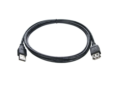 Кабель удлинительный TELECOM USB2.0 <Am-->Af> 1,5 м черный <TUS6990-1.5M>