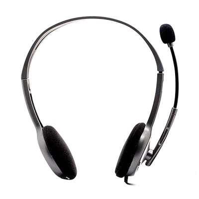 Гарнитура Logitech H110 (2 x 3.5мм, кабель 1.8м) (арт. 981-000472, M/N: A-00021)