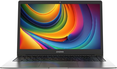Ноутбук Digma EVE C4800 Celeron N4020 8Gb SSD256Gb Intel UHD Graphics 600 14.1" IPS FHD (1920x1080) Windows 11 Professional dk.grey WiFi BT Cam 4800mAh (DN14CN-8CXW01)