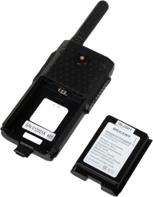 Рация Rexant R-1 16кан. до 9км аккум. черный/красный (46-0871)