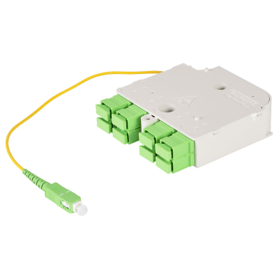 Универсальный сплиттерный модуль на 8 абонентов LIGHT PON УСМ 1х8 SC/APC